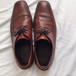 ECCO Tan Bicycle Toe Dress Shoes (Size 45)